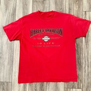 Harley-Davidson Vibrant Red Tee